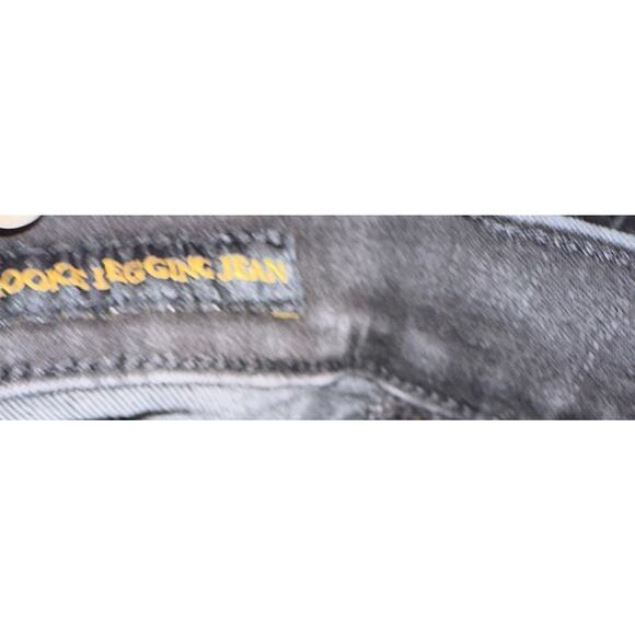 Lucky Brand Size 6 A Black Denim Brooke Legging Jean Timeless Capsule Wardrobe - Picture 5 of 9